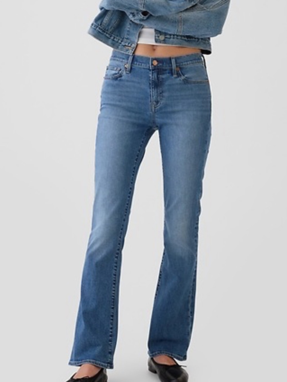 Gap MidRise Baby Boot Jeans